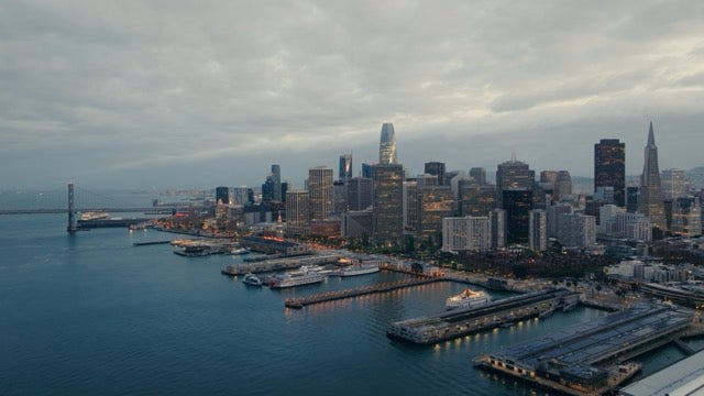 Drone dusk D-log to color